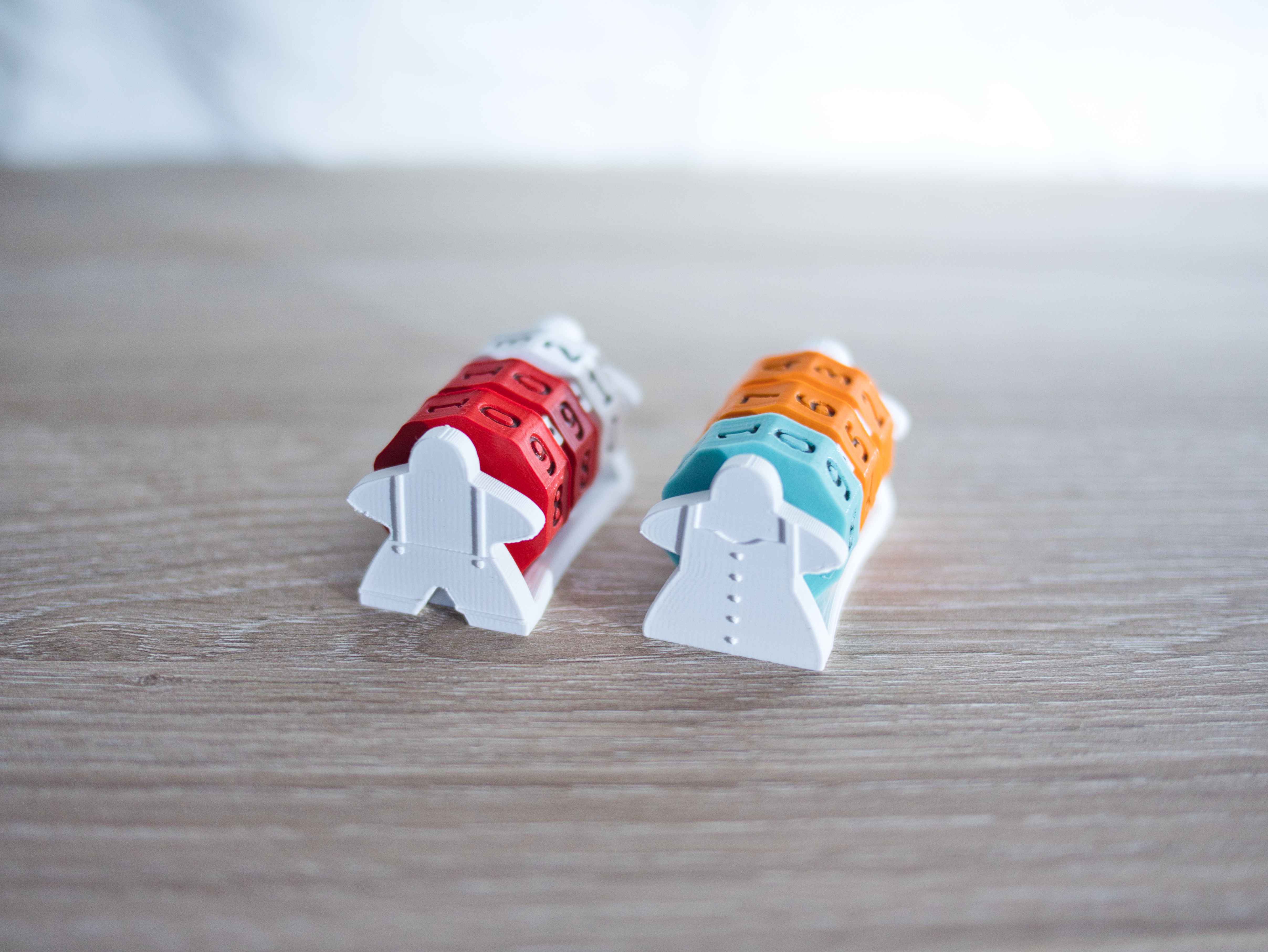 Compteur de points à 3 roues - Femme et homme