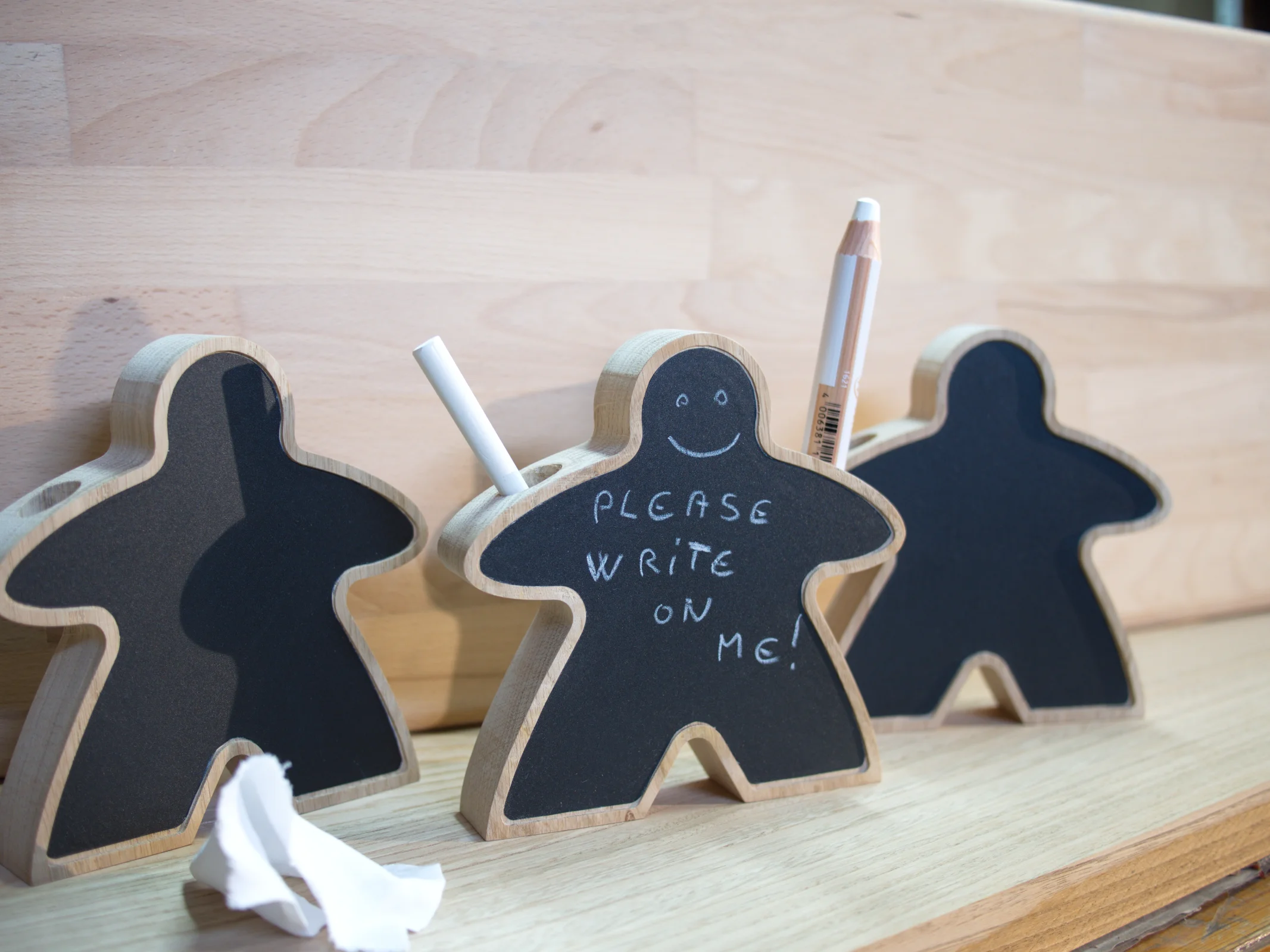 Grand Meeple - écriture effaçable