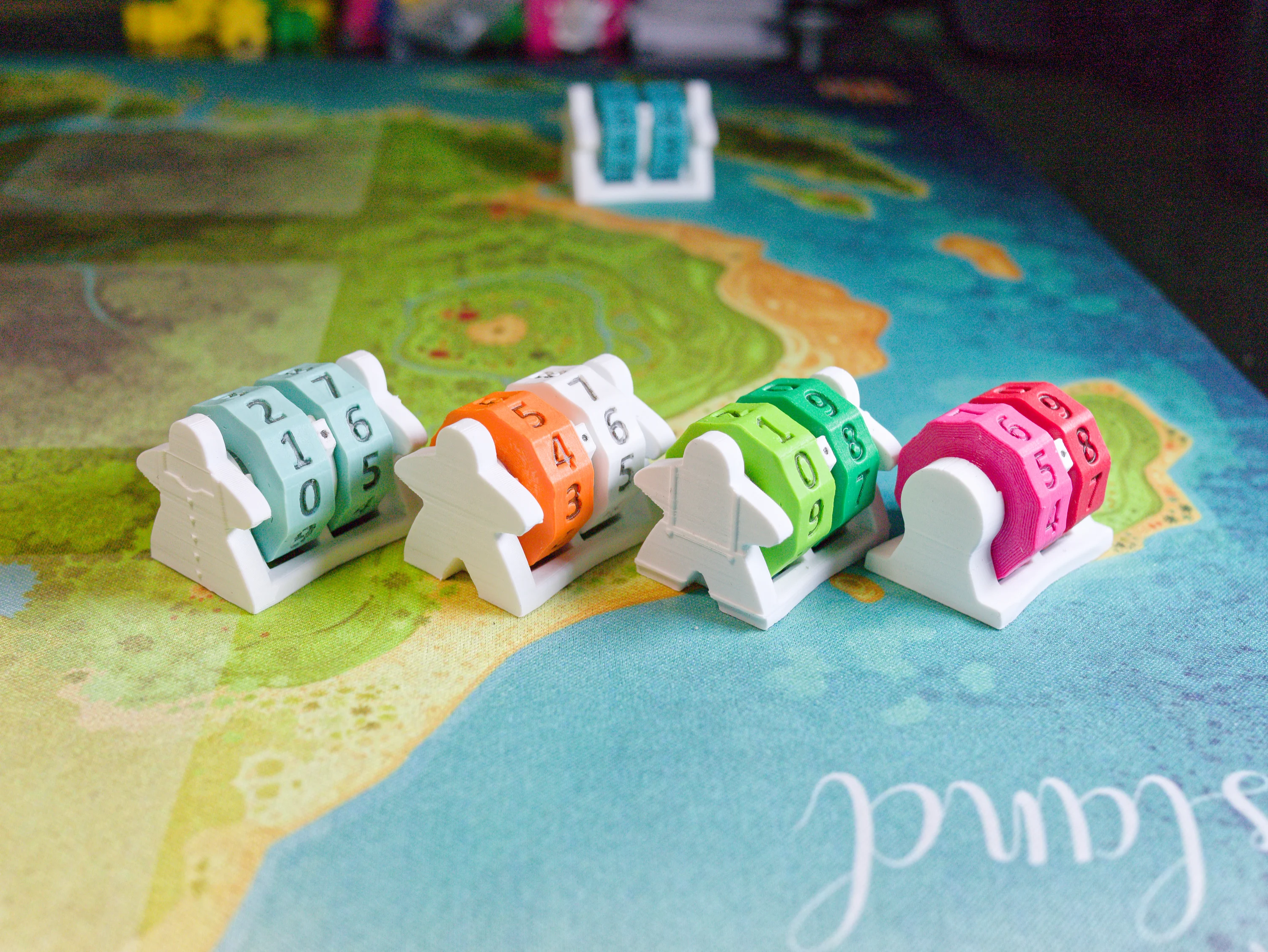 Compteur de points à 2 roues - 4 modèles