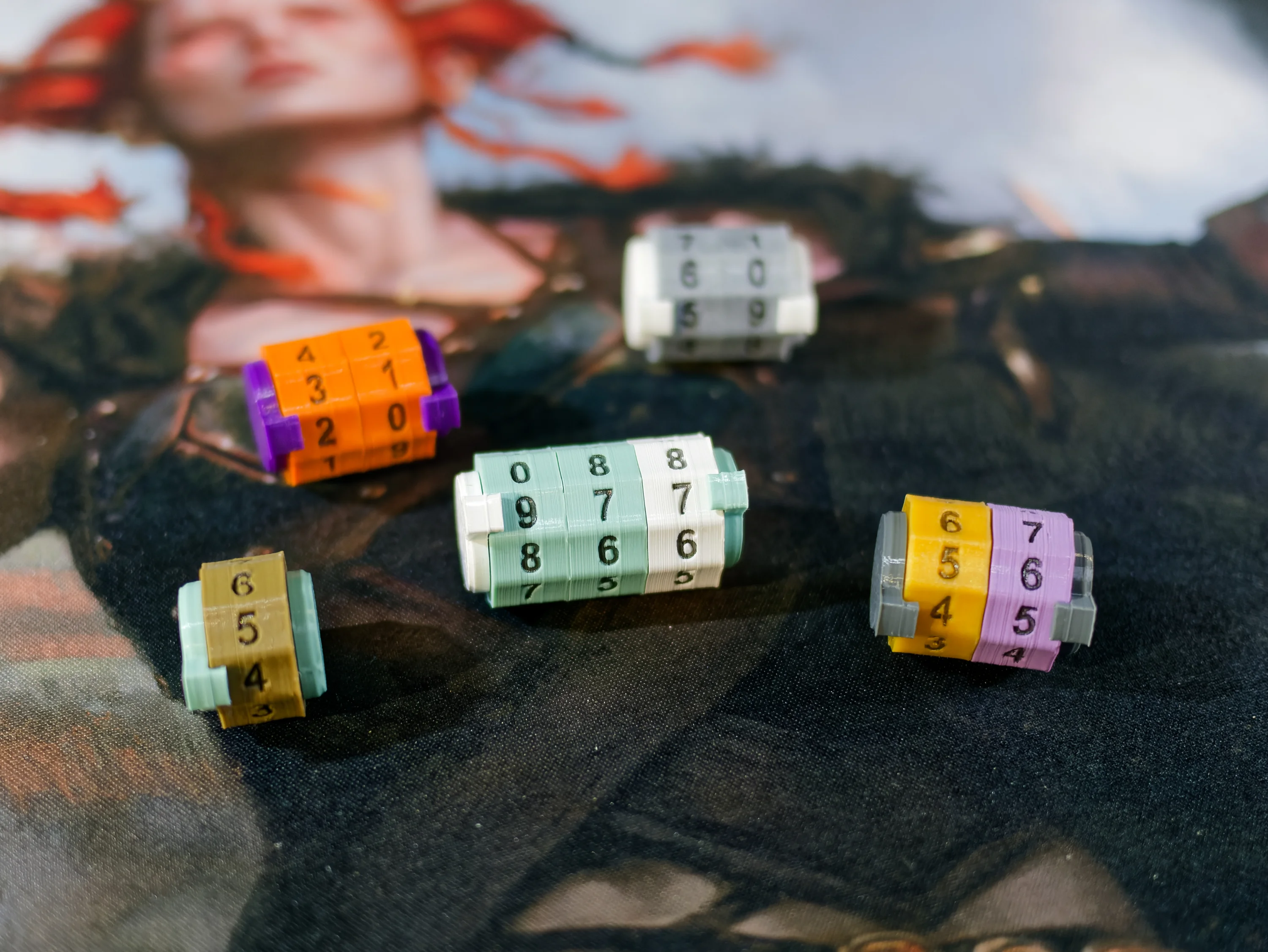 Mini compteur de points à 1 roue - modulable