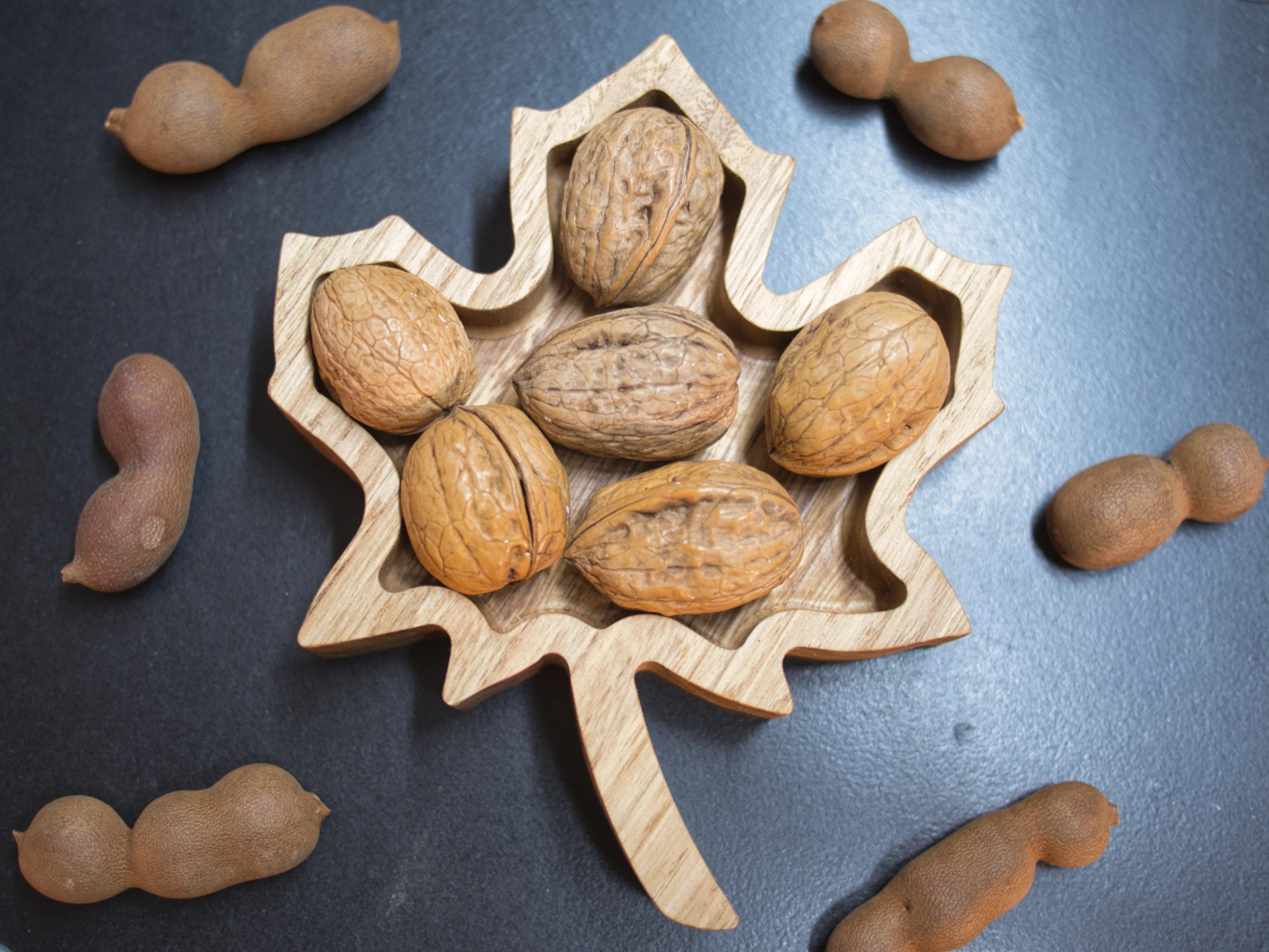 Feuille d'érable - vide-poche, dessous de plat...