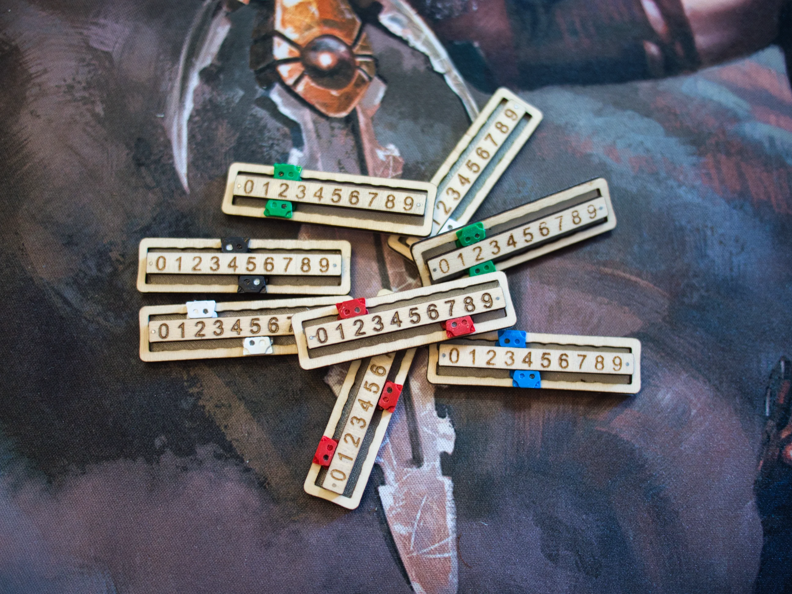 Mini compteur de points - largeur d'une carte