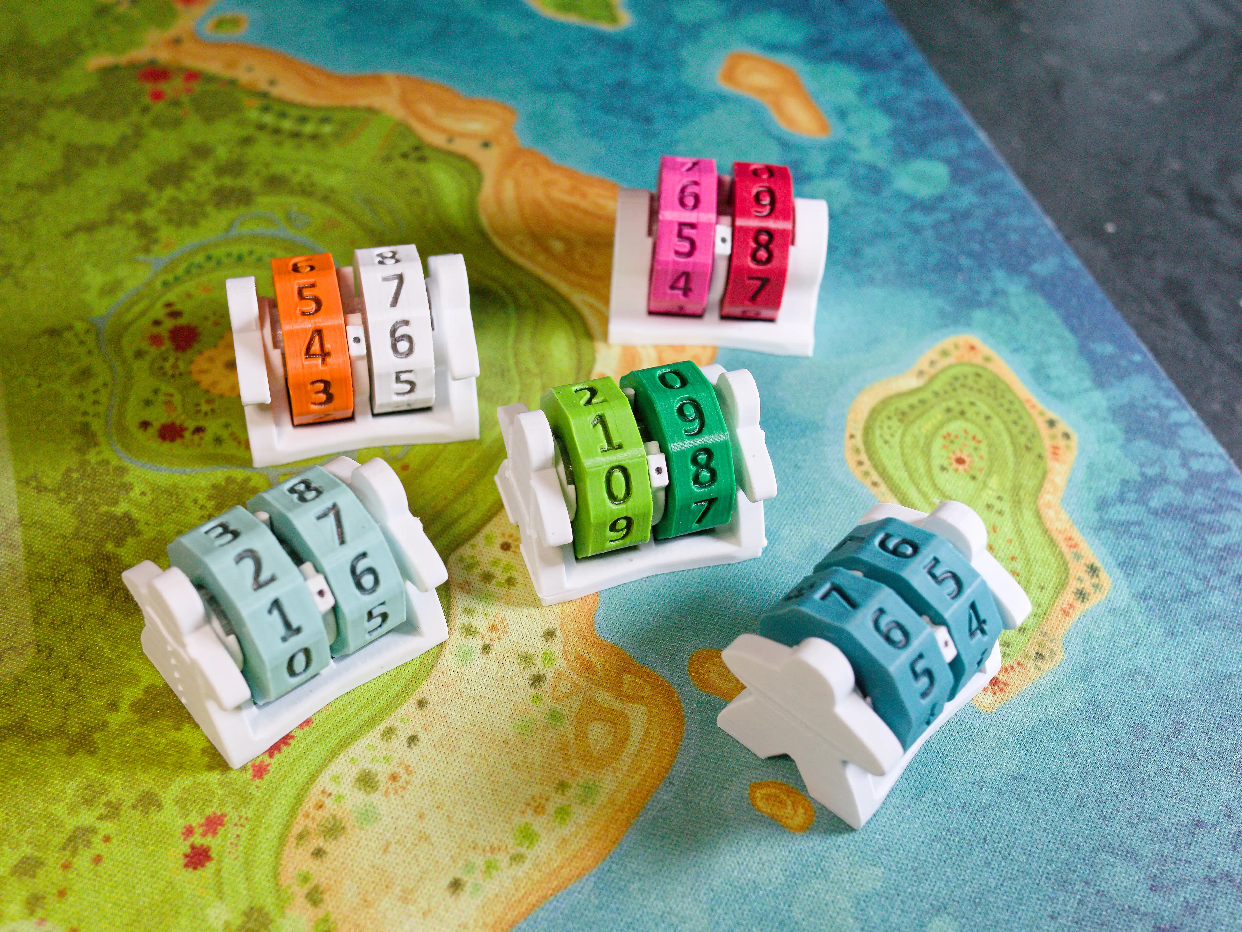 Compteur de points à 2 roues - 4 modèles