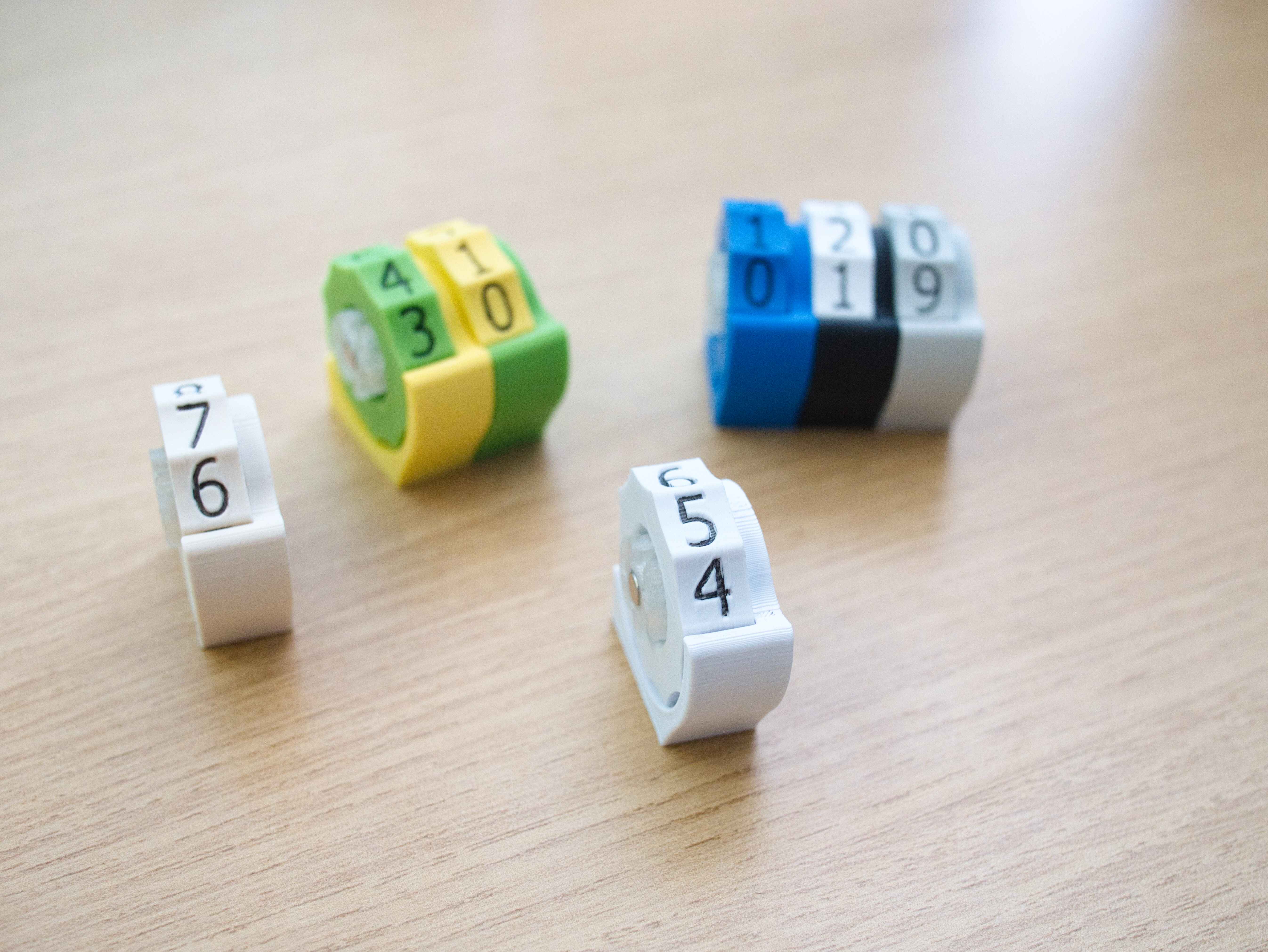 Compteur de points à 1 roue - modulable