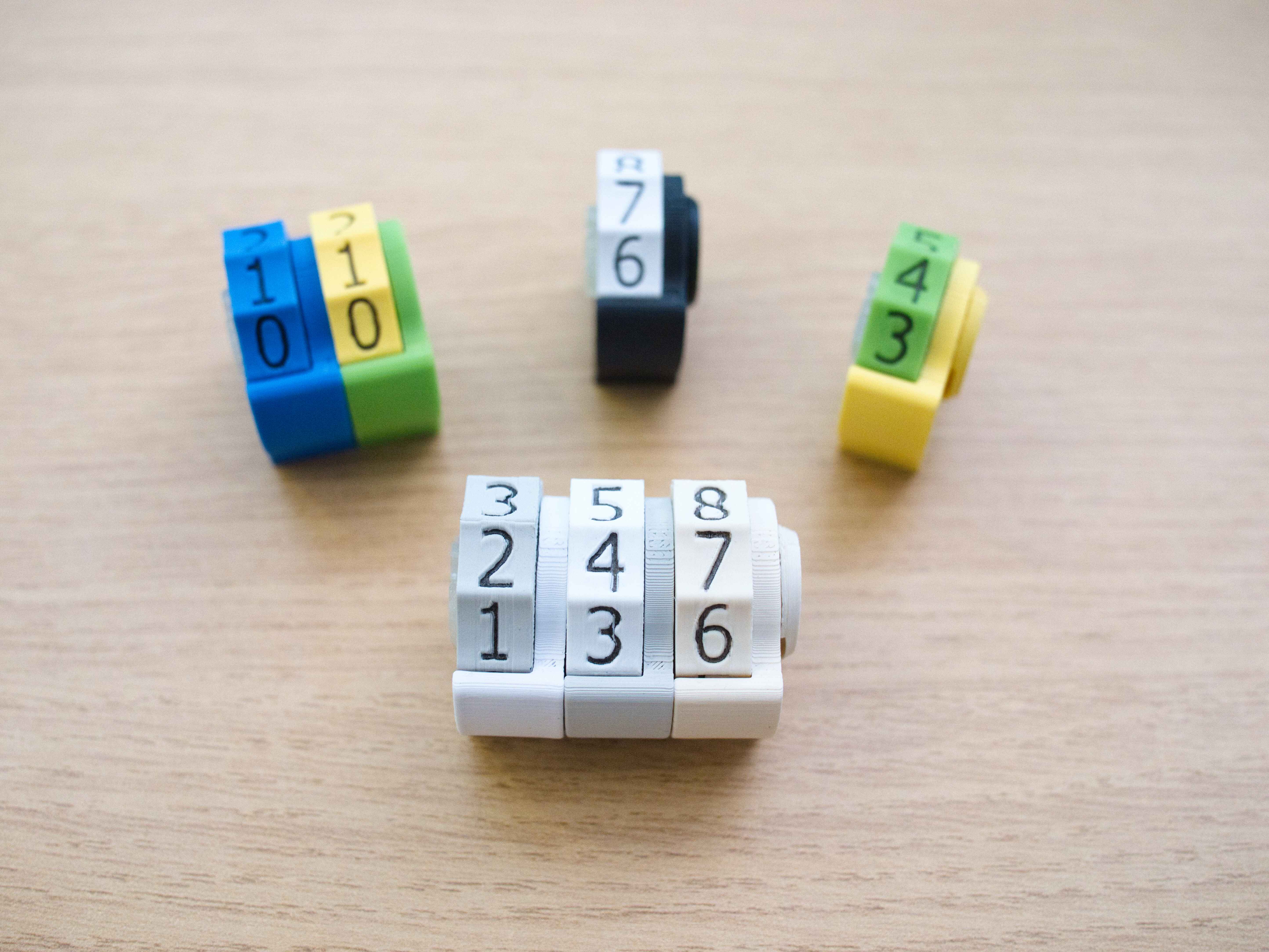 Compteur de points à 1 roue - modulable